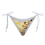 SIGNATURE SWIM TIE SIDE BIKINI BOTTOM | AIRBRUSH BEACH SCENE