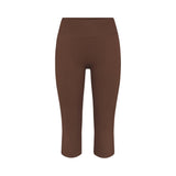 NikeSKIMS MATTE 17" CAPRI LEGGING | DARK SEPIA
