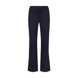 DRAPEY FRENCH TERRY STRAIGHT LEG PANT | NAVY