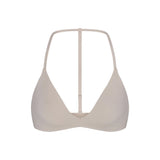 NikeSKIMS STUDIO STRETCH T-BACK TRIANGLE BRA | LINEN