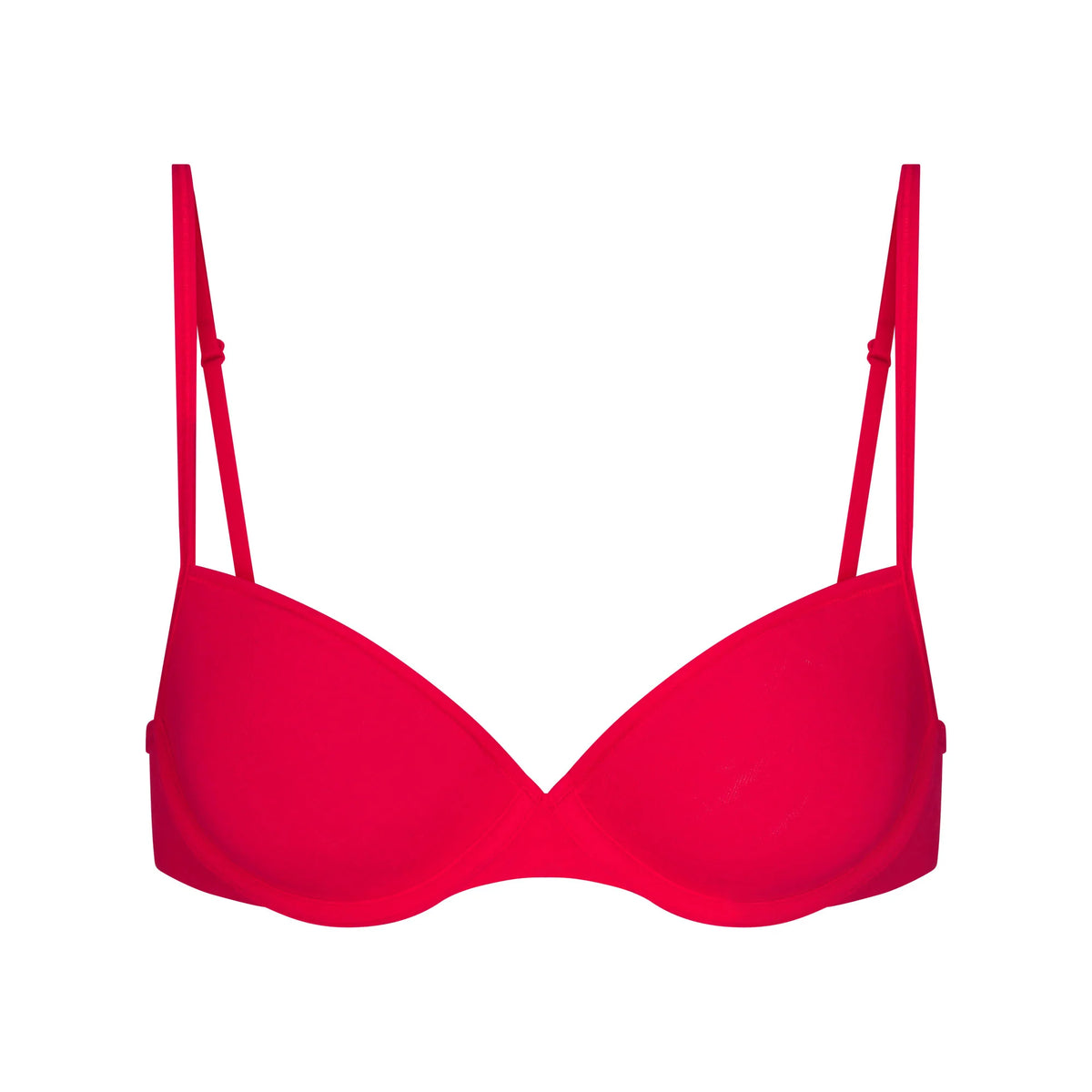 EVERYDAY COTTON T-SHIRT BRA | CARMINE