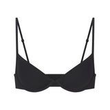 EVERYDAY COTTON UNLINED DEMI BRA | ONYX