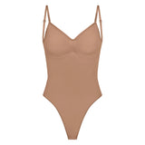 SEAMLESS SCULPT LOW BACK THONG BODYSUIT | SIENNA