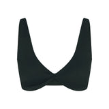 NikeSKIMS MATTE TWIST-FRONT BRA | DARK TEAL
