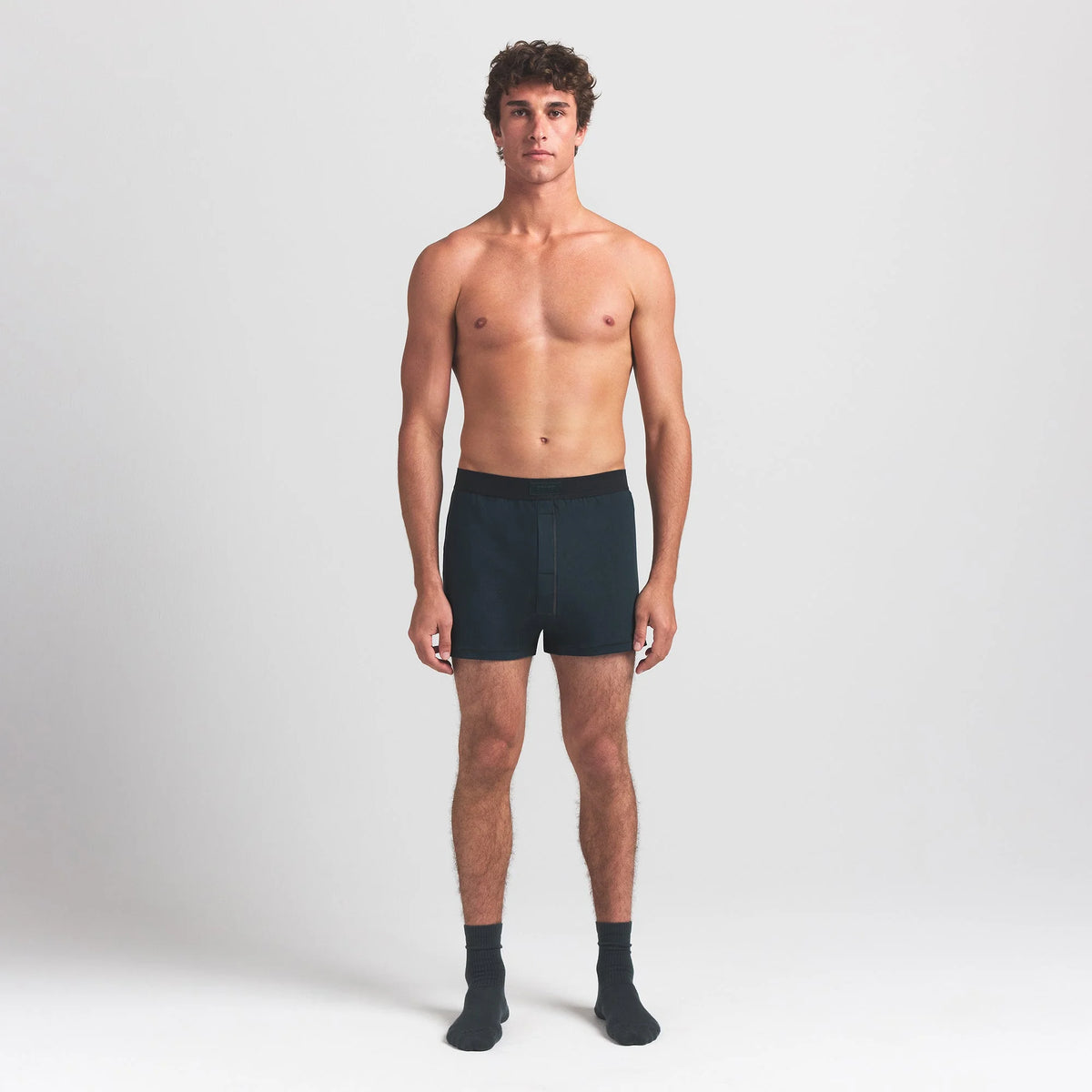 SKIMS COTTON MENS KNIT BOXER 3-PACK | VERDANT MULTI