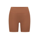 NikeSKIMS MATTE 5" BIKER SHORT | CAROB BROWN