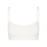 MICRO POINTELLE SCOOP BRALETTE | MARBLE