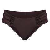 SATIN SWIM RUCHED BIKINI BOTTOM | PHOENIX