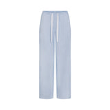 COTTON POPLIN SLEEP OVERSIZED PANT | MARINA MESH STRIPE
