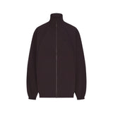 NikeSKIMS STRETCH NYLON OVERSIZED TRACK JACKET | DARK ROAST