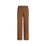 COTTON FLEECE STRAIGHT LEG PANT | BISON
