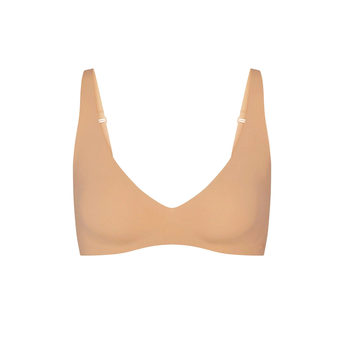 NAKED PLUNGE BRALETTE | OCHRE