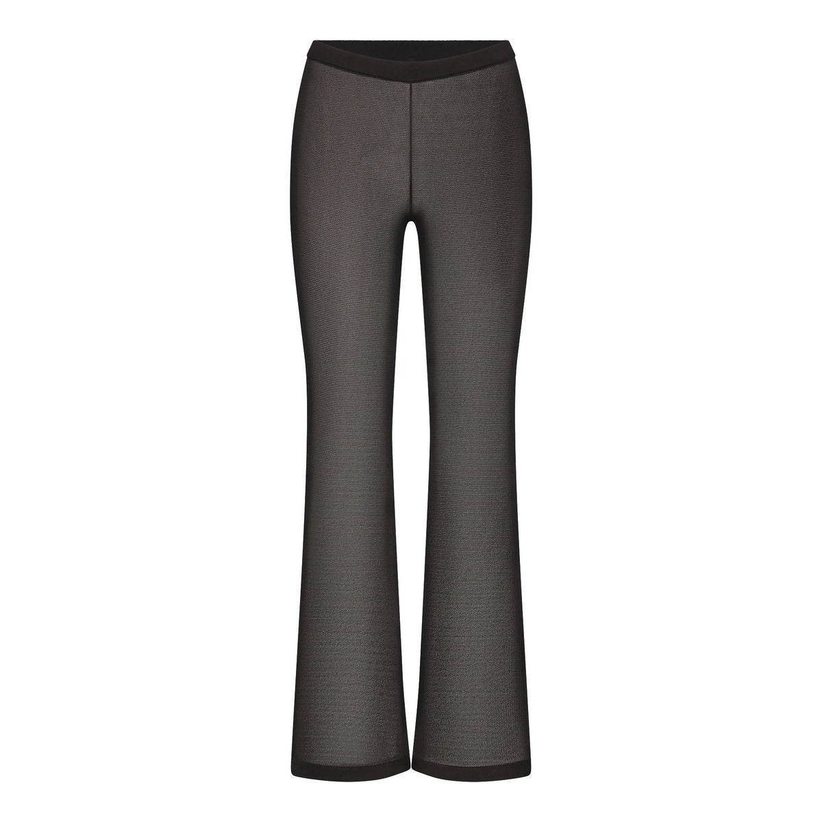 SLINKY KNIT LOW RISE PANT | OBSIDIAN