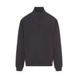 JERSEY LOUNGE MENS RELAXED QUARTER ZIP PULLOVER | ASH