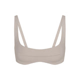 NikeSKIMS STUDIO STRETCH SEAM FRONT MICRO BRA | LINEN