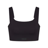 NikeSKIMS MATTE WIDE STRAP BRA | OBSIDIAN