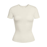 COTTON JERSEY T-SHIRT | BONE