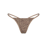 FITS EVERYBODY T-STRING THONG | DESERT LEOPARD INK PRINT