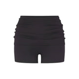 NikeSKIMS MATTE 3" FOLDOVER SHORT | OBSIDIAN