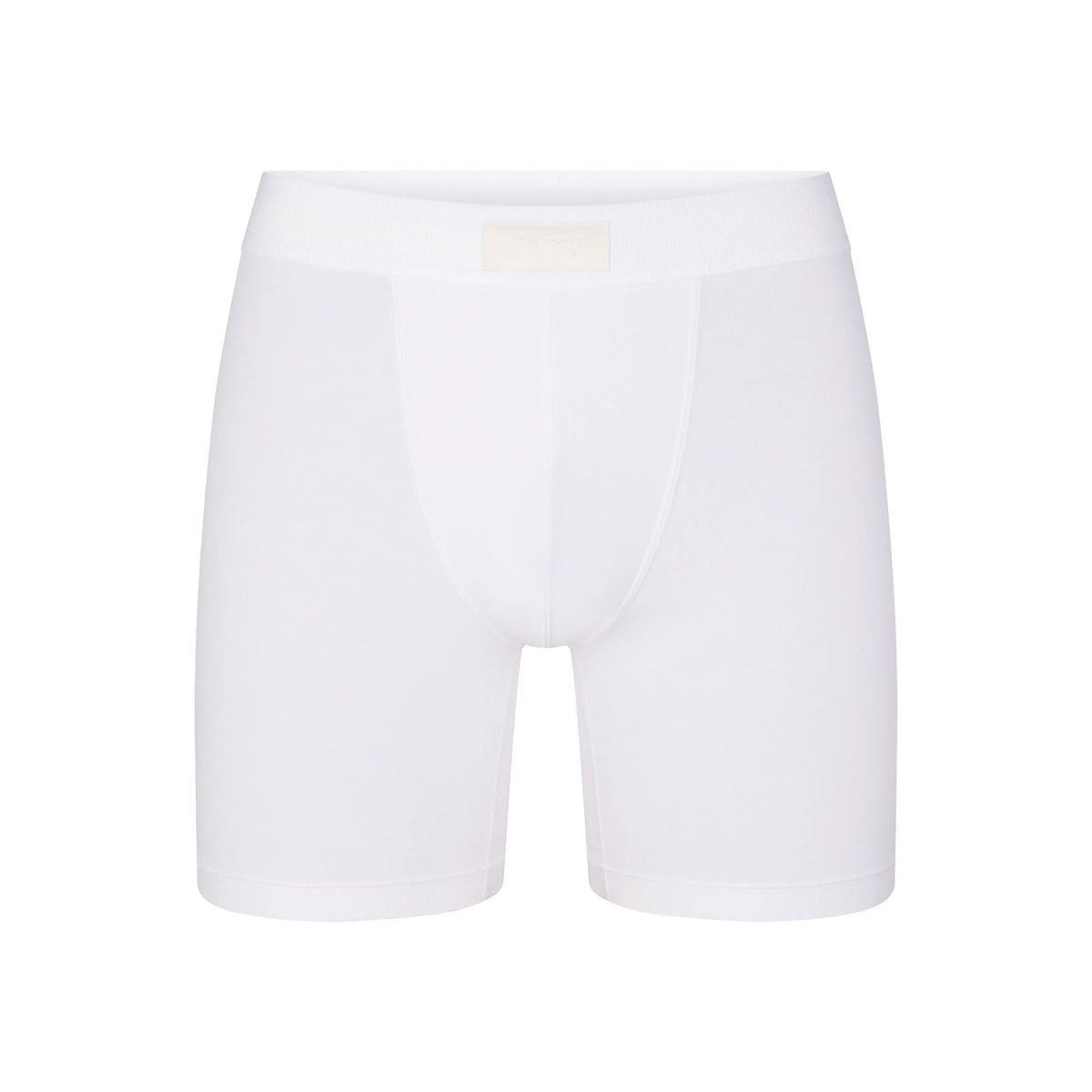 SKIMS COTTON MENS 5" BOXER BRIEF | CHALK