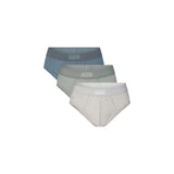SKIMS COTTON MENS BRIEF 3-PACK | MINERAL MULTI