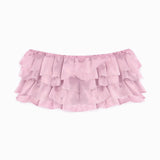 STRETCH SATIN MICRO SKIRT | HALITE