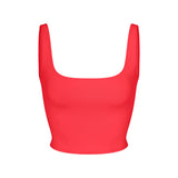 ICONIC SWIM TANK BIKINI TOP | CARMINE