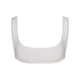 RAW EDGE MICRO SCOOP BRALETTE | SNOW