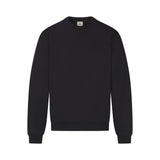 FLEECE LOUNGE MENS RELAXED HIGH CREWNECK | WASHED ONYX