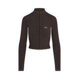 NikeSKIMS RIBBED SEAMLESS ZIP UP CROP JACKET | PHOENIX