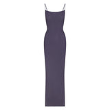 SOFT LOUNGE LONG SLIP DRESS | SLEET