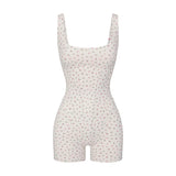 NikeSKIMS MATTE CORSET 2" ONE PIECE | DITSY FLORAL PRINT
