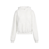 COTTON FLEECE HOODIE | MARBLE