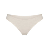 LIGHTWEIGHT COTTON THONG | OATMEAL HEATHER