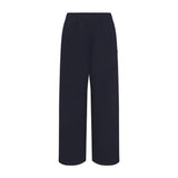 COTTON FLEECE STRAIGHT LEG PANT | NAVY