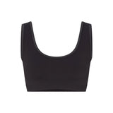 NikeSKIMS RIBBED SEAMLESS SCOOP BRA | OBSIDIAN