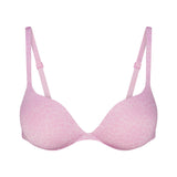 SKIMS ULTIMATE TEARDROP PUSH-UP BRA | BUBBLE GUM LEOPARD PRINT
