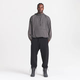 WOVEN MENS ANORAK JACKET | ASH CHECK
