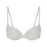 EVERYDAY COTTON ULTIMATE TEARDROP PUSH-UP BRA | LIGHT HEATHER GREY