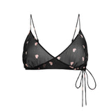 SKIMS ROMANCE SKIMPY WRAP BRALETTE | OBSIDIAN SPACED HEARTS