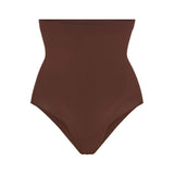 SEAMLESS SCULPT HIGH-WAISTED BRIEF | COCOA