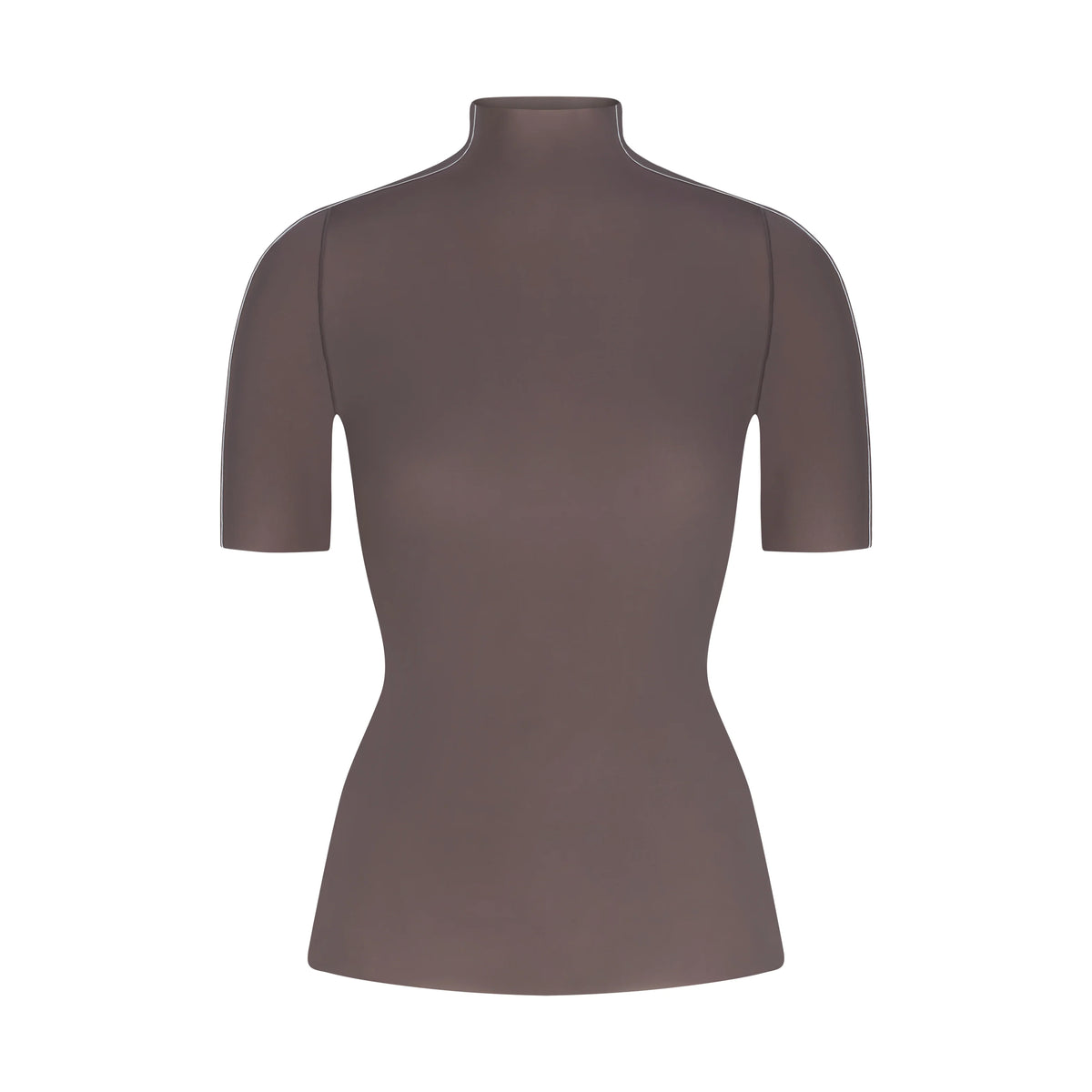 NikeSKIMS WEIGHTLESS LAYERS MOCK NECK SHORT SLEEVE T-SHIRT | BOULDER