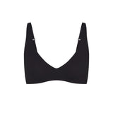 NAKED PLUNGE BRALETTE | ONYX