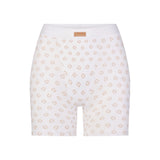 COTTON RIB BOXER | OCHRE HORSESHOE PRINT