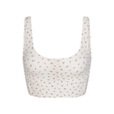 NikeSKIMS MATTE LONGLINE CORSET BRA | DITSY FLORAL PRINT