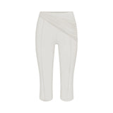 ULTRA FINE MESH DRAPED CAPRI | IVORY