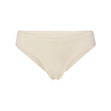 LIGHTWEIGHT COTTON LACE BRIEF | BUTTER TONAL