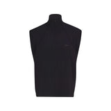 NikeSKIMS STRETCH NYLON OVERSIZED VEST | OBSIDIAN