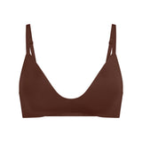 WIRELESS FORM T-SHIRT DEMI BRA | COCOA