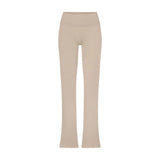 COTTON JERSEY FOLDOVER PANT | STONE